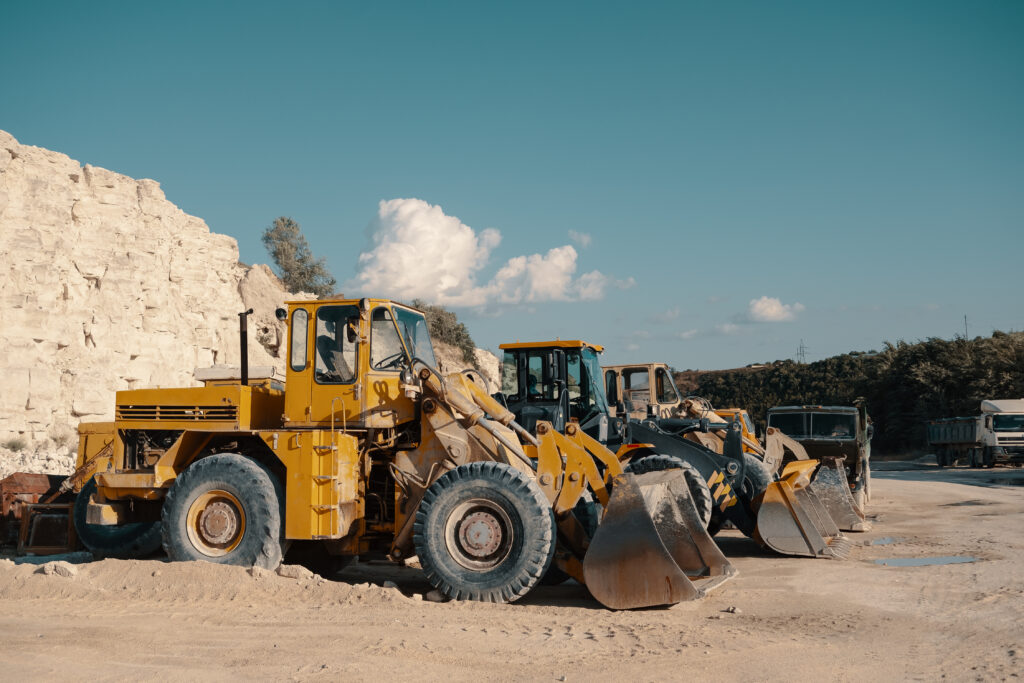 heavy machinery and equipment repair and services